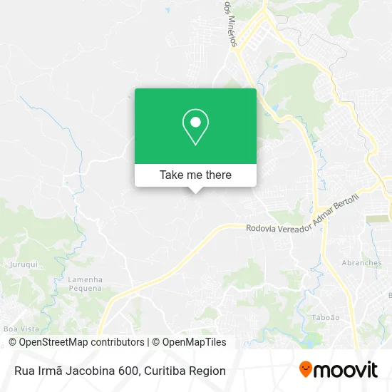 Rua Irmã Jacobina 600 map