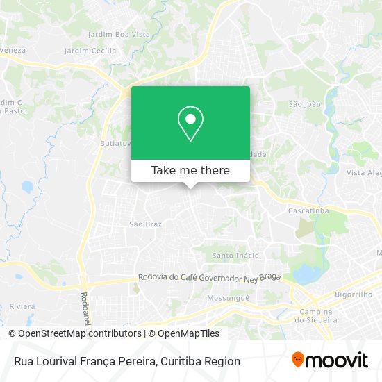Rua Lourival França Pereira map