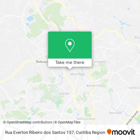 Mapa Rua Everton Ribeiro dos Santos 157