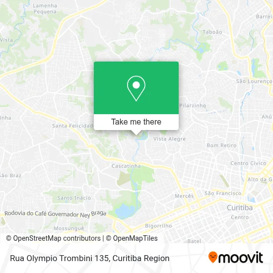 Rua Olympio Trombini 135 map