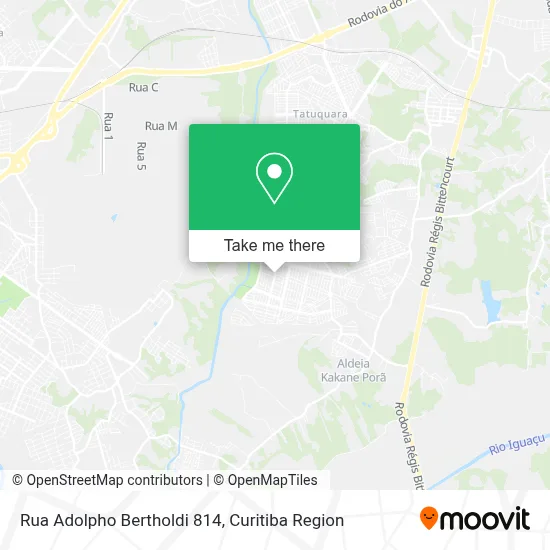 Rua Adolpho Bertholdi 814 map
