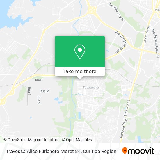 Travessa Alice Furlaneto Moret 84 map