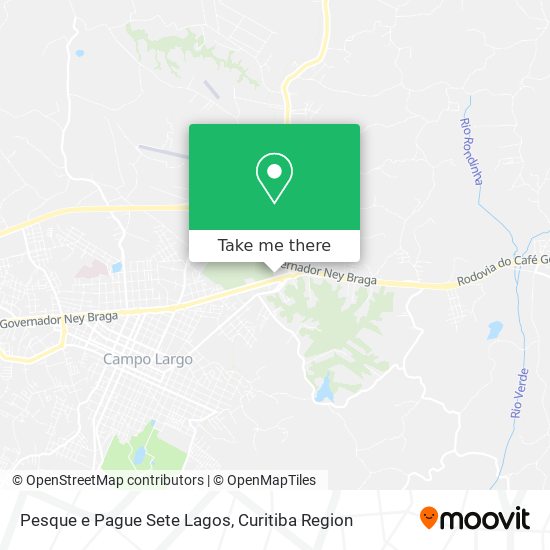 Pesque e Pague Sete Lagos map