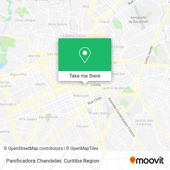 Panificadora Chandelier map