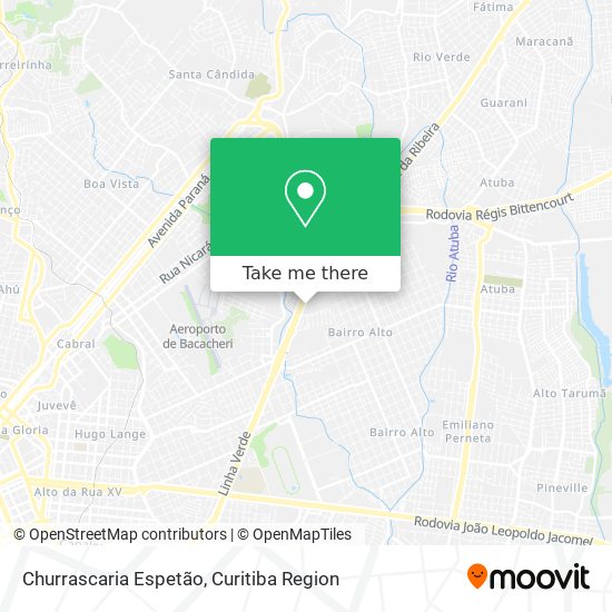 Churrascaria Espetão map