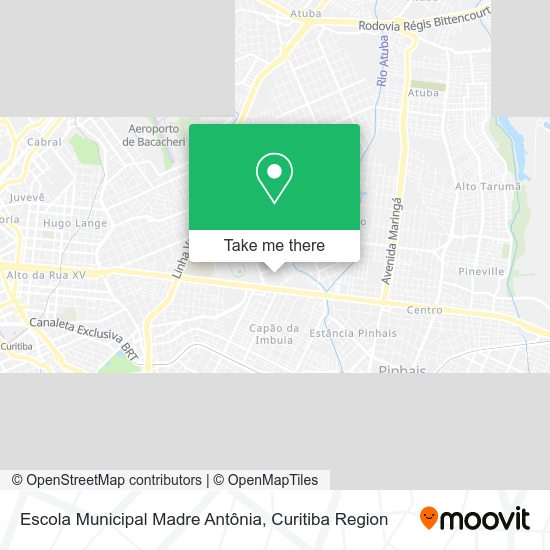 Escola Municipal Madre Antônia map