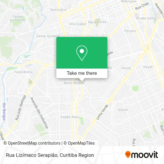 Rua Lizímaco Serapião map