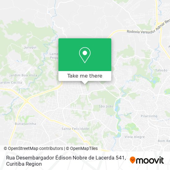 Rua Desembargador Édison Nobre de Lacerda 541 map