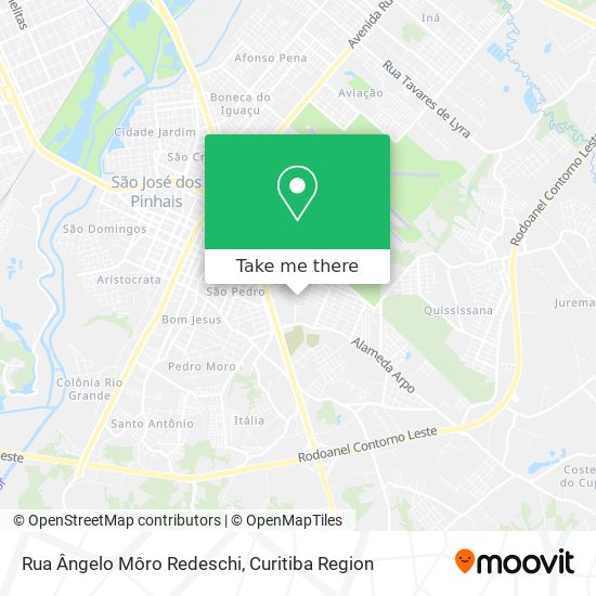 Rua Ângelo Môro Redeschi map