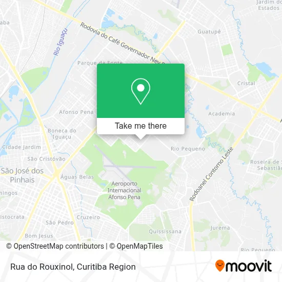 Rua do Rouxinol map