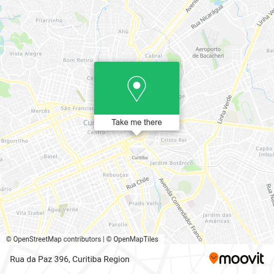 Rua da Paz 396 map