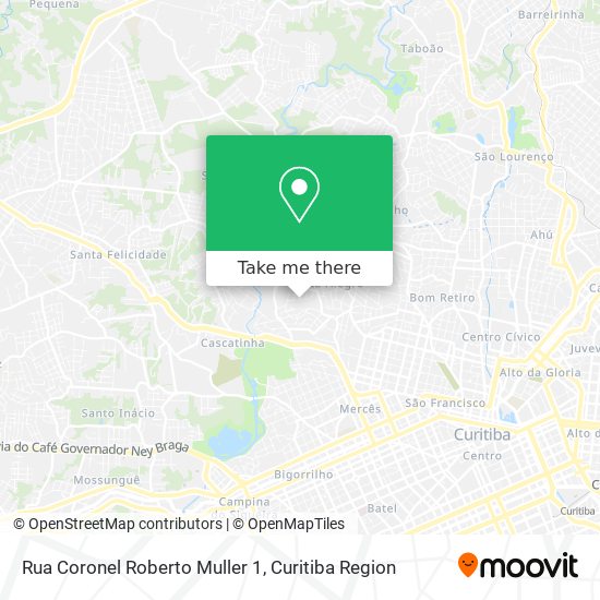 Rua Coronel Roberto Muller 1 map