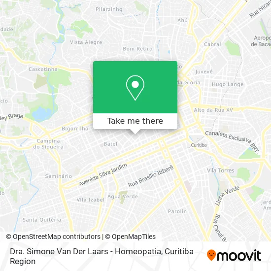 Dra. Simone Van Der Laars - Homeopatia map