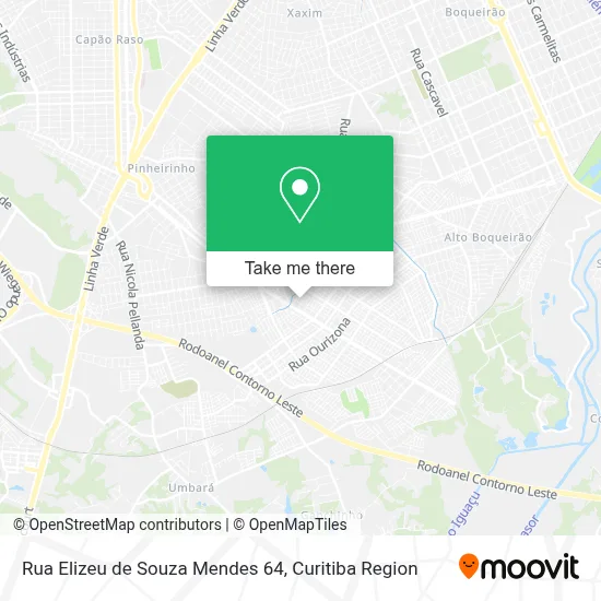 Rua Elizeu de Souza Mendes 64 map