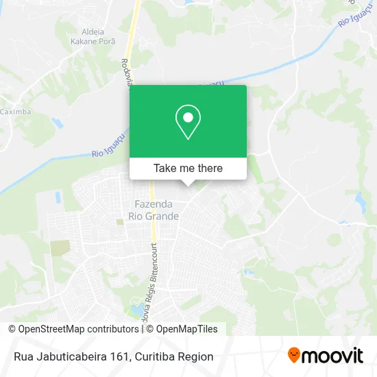 Rua Jabuticabeira 161 map