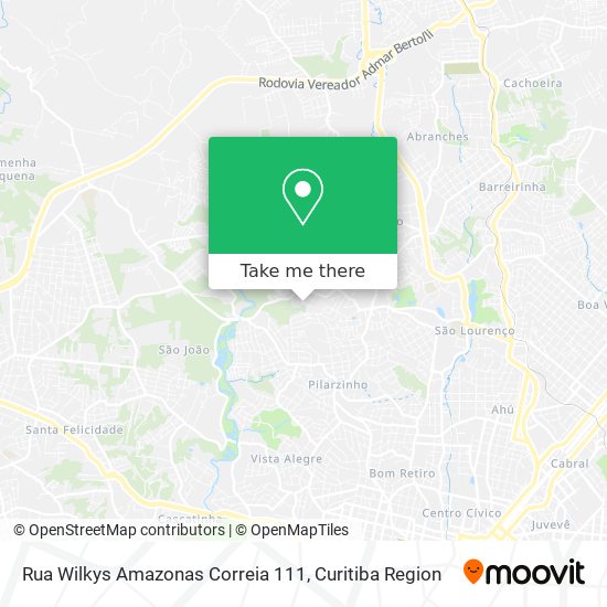 Rua Wilkys Amazonas Correia 111 map