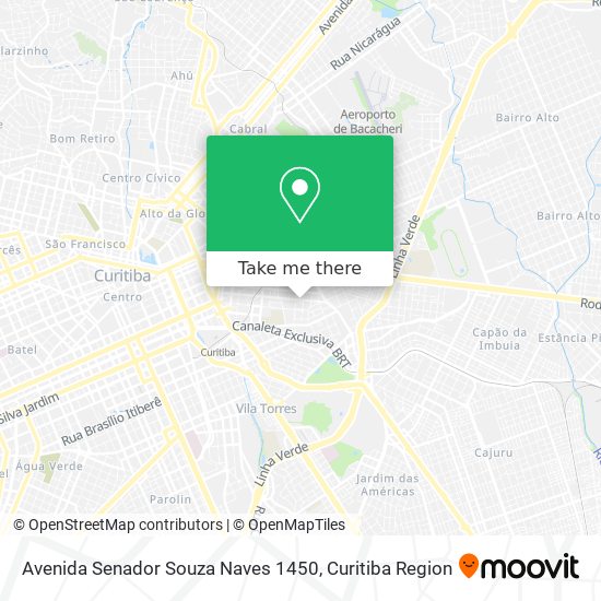 Avenida Senador Souza Naves 1450 map