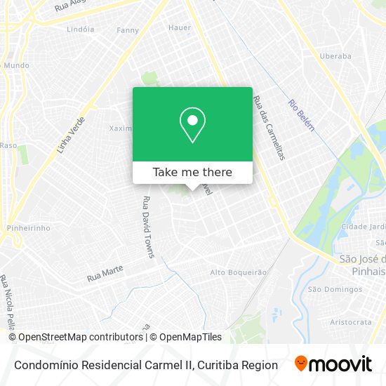Condomínio Residencial Carmel II map