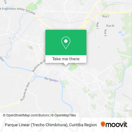 Parque Linear (Trecho Chimbituva) map