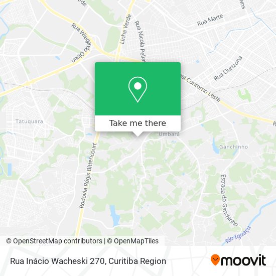 Rua Inácio Wacheski 270 map