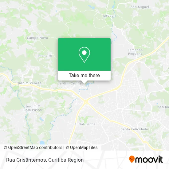 Rua Crisântemos map