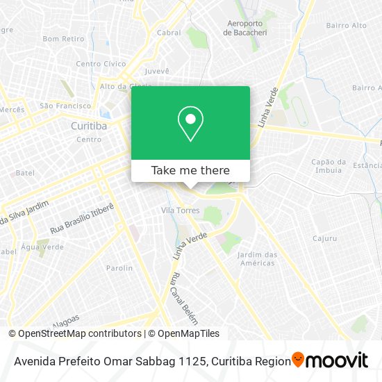 Avenida Prefeito Omar Sabbag 1125 map