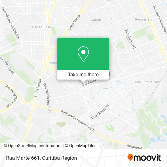 Rua Marte 661 map