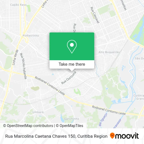 Rua Marcolina Caetana Chaves 150 map