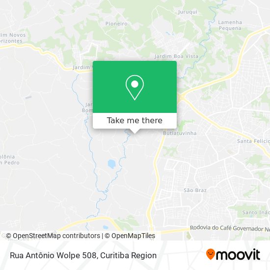Rua Antônio Wolpe 508 map