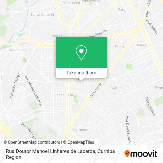 Rua Doutor Manoel Linhares de Lacerda map
