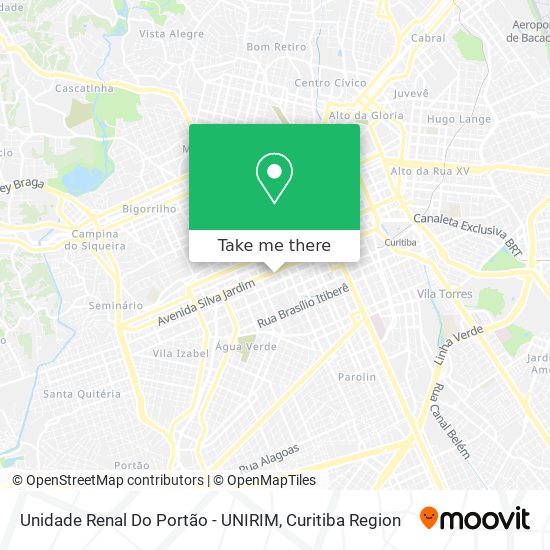 Unidade Renal Do Portão - UNIRIM map