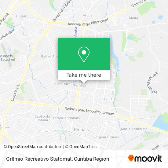 Grêmio Recreativo Statomat map