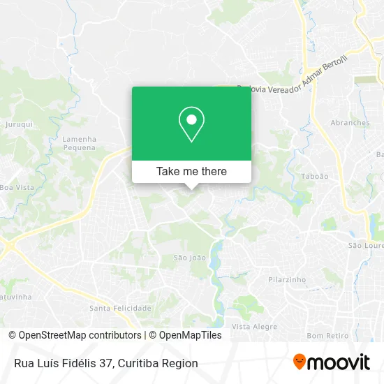 Rua Luís Fidélis 37 map