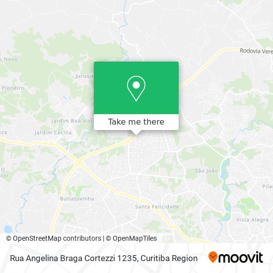 Rua Angelina Braga Cortezzi 1235 map