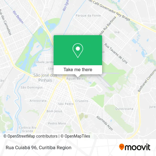 Rua Cuiabá 96 map