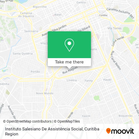 Instituto Salesiano De Assistência Social map