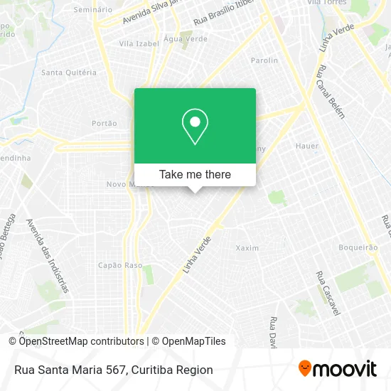 Rua Santa Maria 567 map