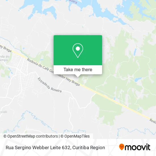 Rua Sergino Webber Leite 632 map