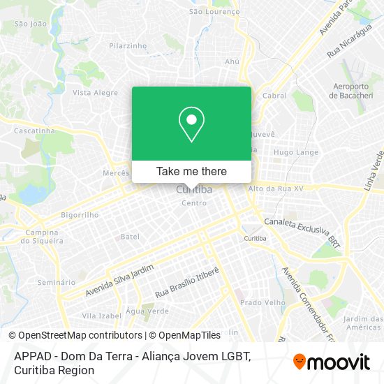APPAD - Dom Da Terra - Aliança Jovem LGBT map