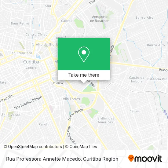 Rua Professora Annette Macedo map