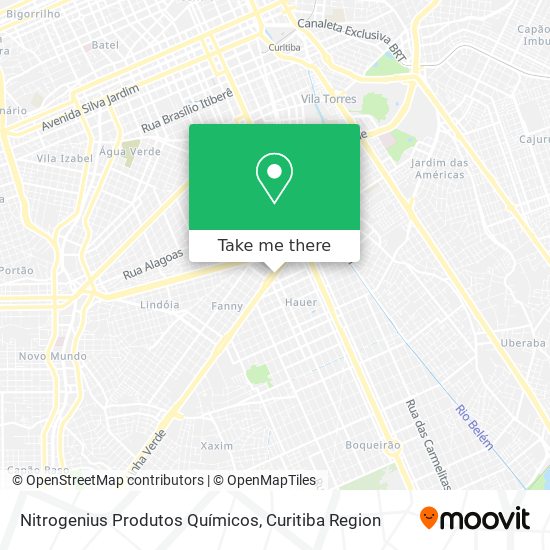 Nitrogenius Produtos Químicos map