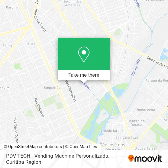 PDV TECH - Vending Machine Personalizada map