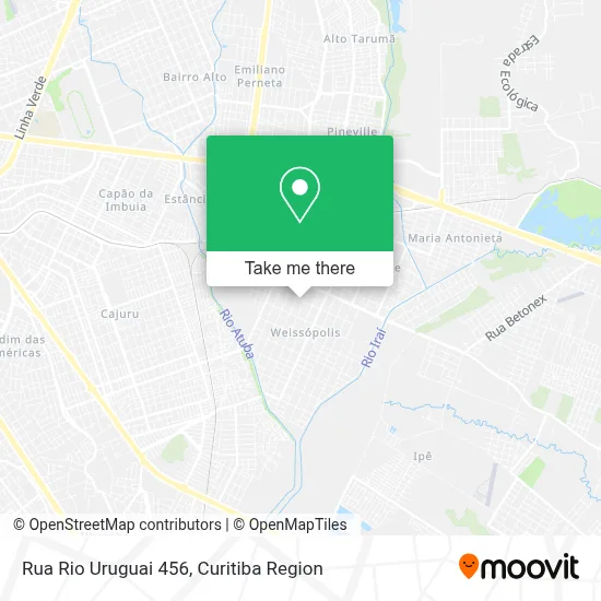 Rua Rio Uruguai 456 map