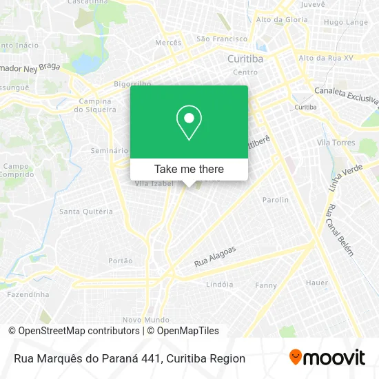 Rua Marquês do Paraná 441 map