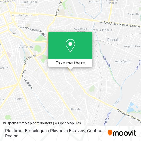 Mapa Plastimar Embalagens Plasticas Flexiveis