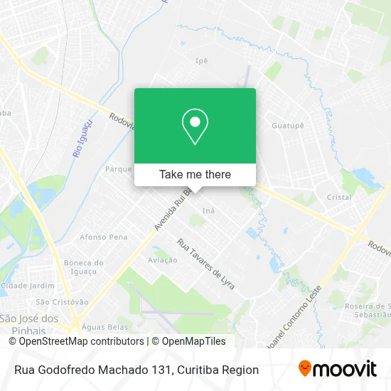 Rua Godofredo Machado 131 map