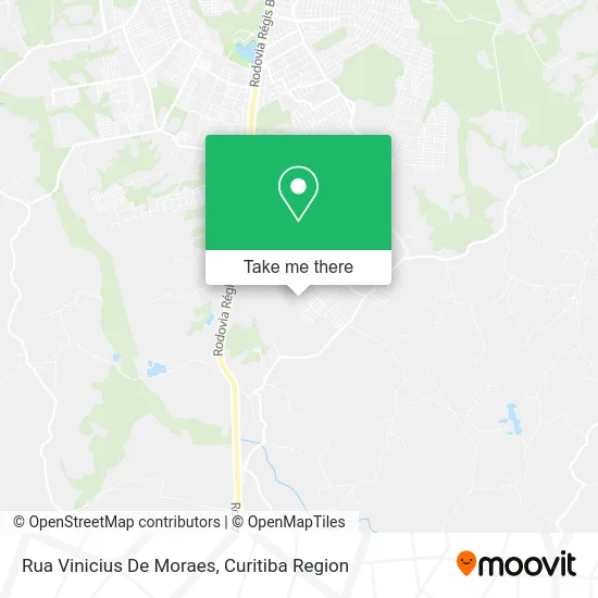 Rua Vinicius De Moraes map