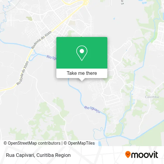 Rua Capivari map