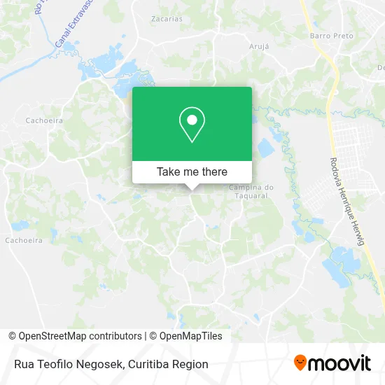 Rua Teofilo Negosek map