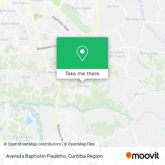 Avenida Baptistin Pauletto map